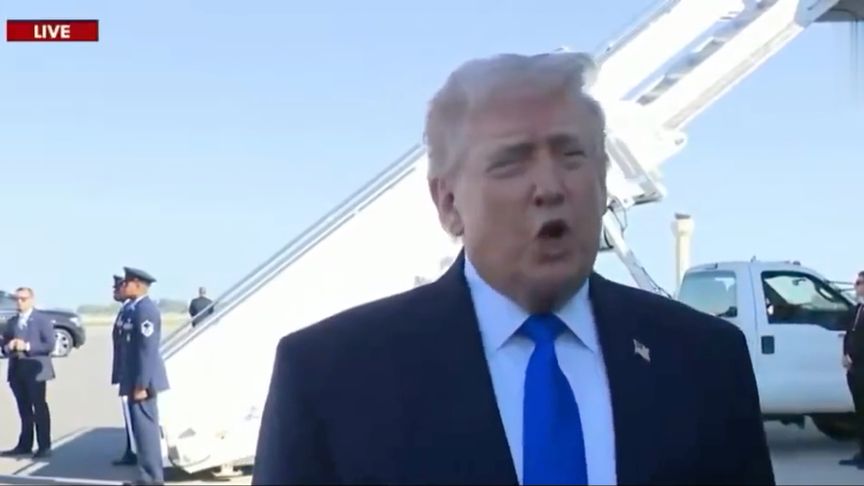 特朗普：与伊朗的会谈是昨日进行的，在所有问题上几乎达成了共识