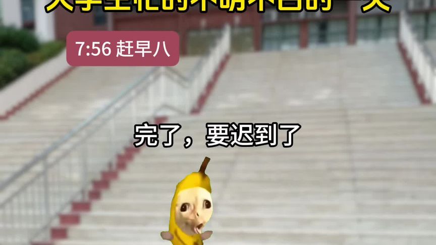 大学生一天能有多忙 #猫meme #内容过于真实 #万万没想到