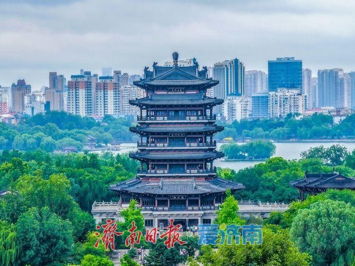 一年四季 泉在济南丨明湖烟雨，水墨江南-图3