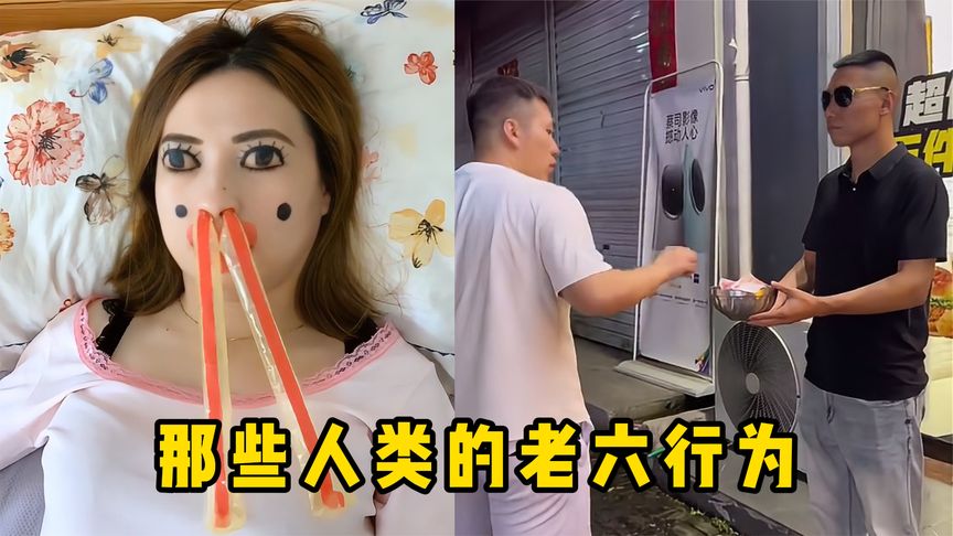人类的老六行为大赏，损到家了！