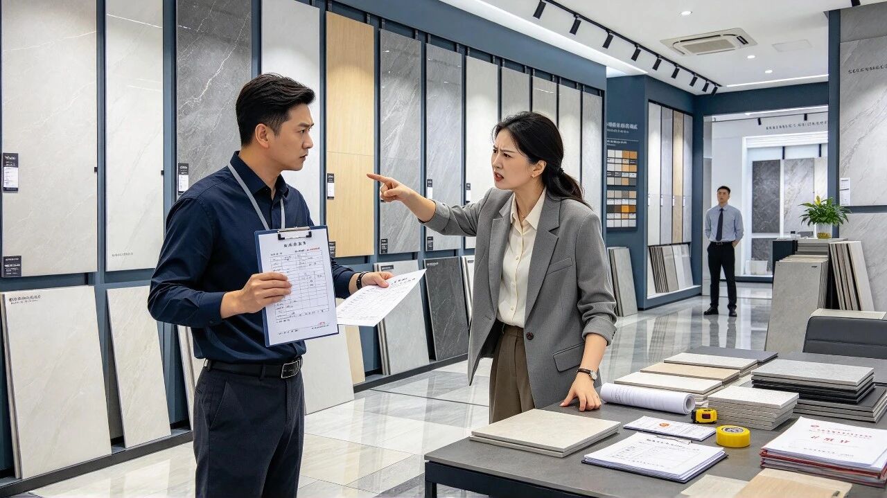买瓷砖被要求先结清尾款,是霸王条款还是行规使然?